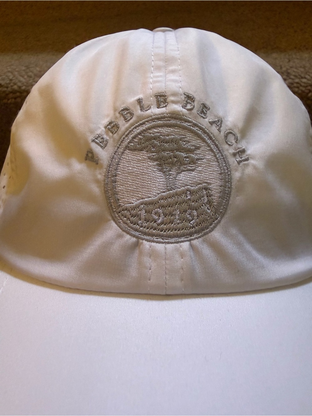 Vimhue White Women's Pebble Beach Golf Hat